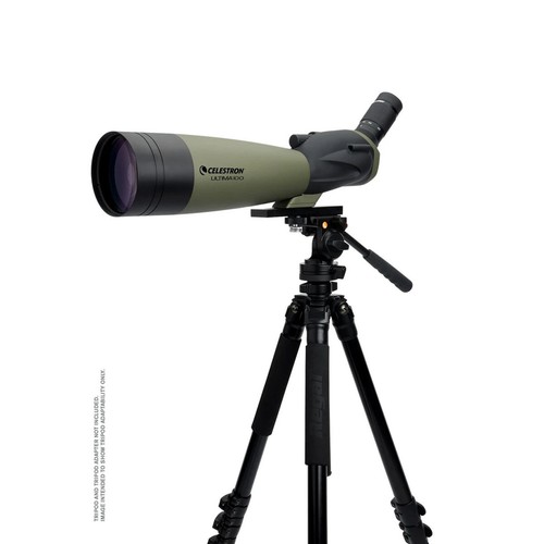 Celestron Ultima 100-45 Degree 22-55/60/66x100MM Angled Zoom Spotting Scope - Picture 11 of 15