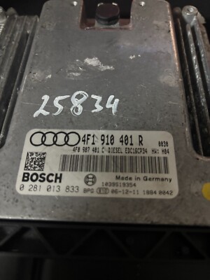 Audi A6 2.7 TDI 4F Steuergerät PLUG/PLAY IMMO OFF BOSCH 4F1910401R 0 281 013 833