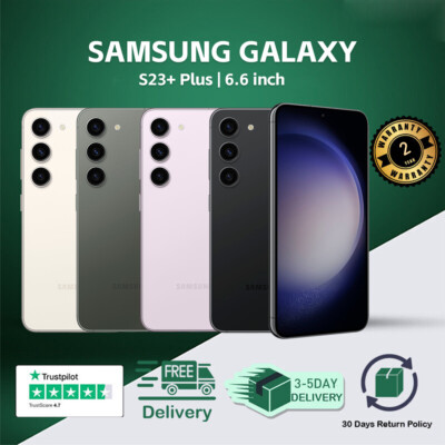 NEW  Samsung Galaxy S23+ Plus 5G SM-S916U 256GB/512GB Factory Unlocked GSM CDMA