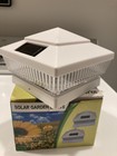 Qty 1 Garden Solar White Plastic 5”X 5”Outdoor 5 LED’s 78 Lumens Post Cap Light — photo 2