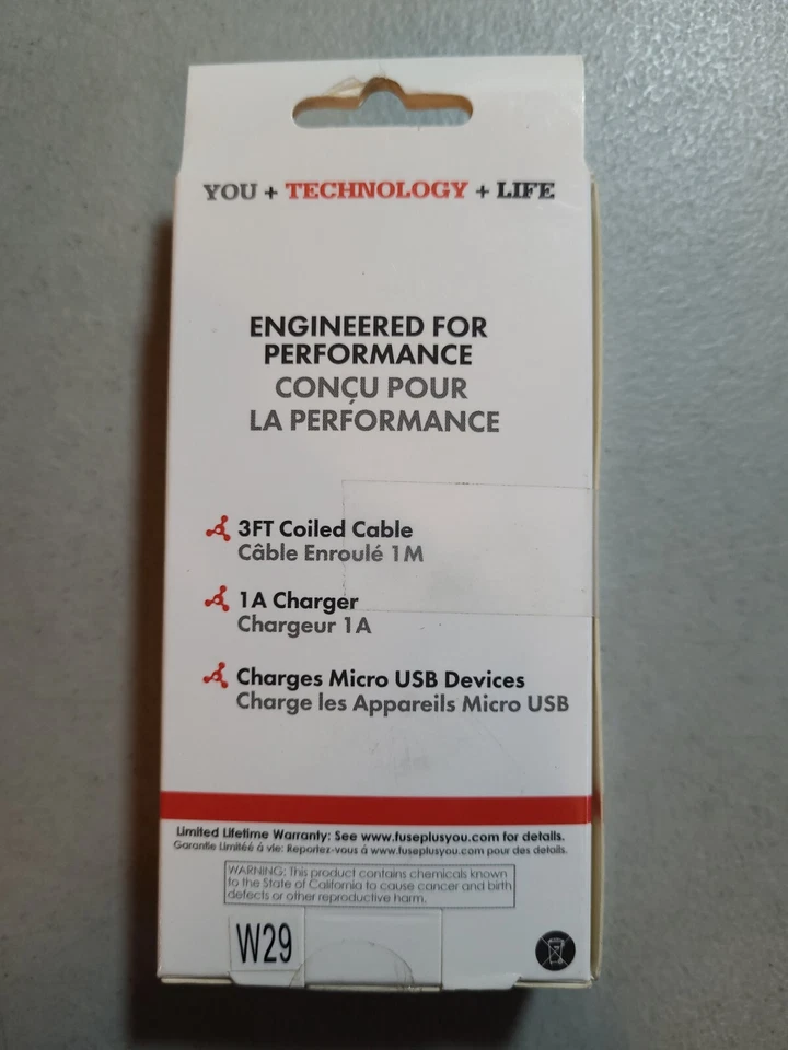 Fuse 3 ft. L USB Car Charger. - Image 2 of 2