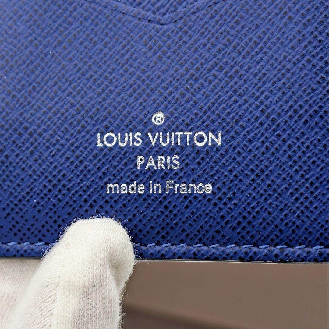 LOUIS VUITTON Organizer De Poch Taigalama Cobalt M30301 from Japan