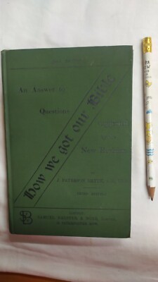 Paterson Smyth Wie wir unsere Bibel bekamen. London Bagster