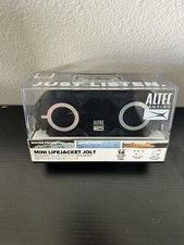 Altec Lansing Mini LifeJacket Jolt Portable Bluetooth Speaker with Lights, Black