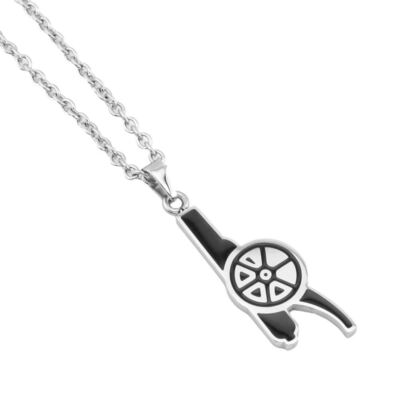Arsenal FC Farbe Kanone Anhänger & Kette