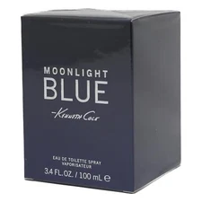 Kenneth Cole Moonlight Blue Eau de Toilette for Men 3.4 oz - BRAND NEW!