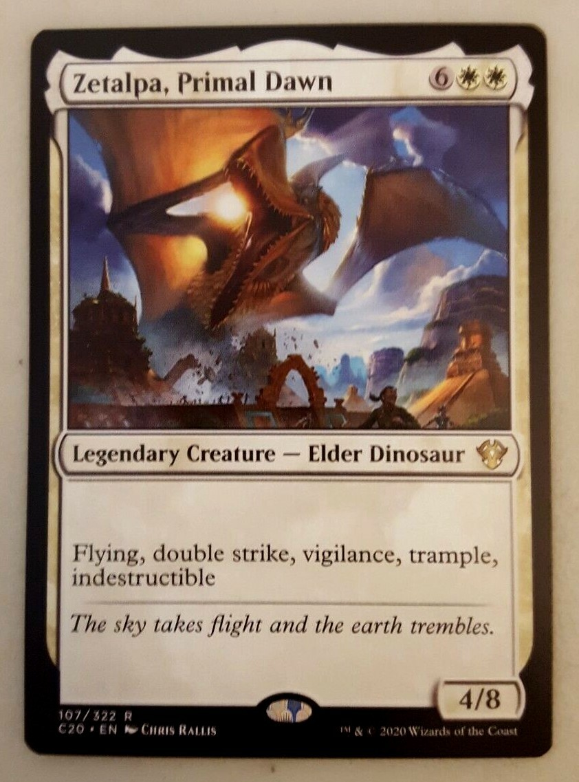 1x Zetalpa, Primal Dawn Commander 2020 Ikoria MTG Magic the