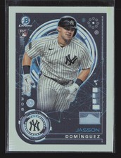 2023 Bowman Chrome #BAI-8 Jasson Dominguez Baseball AI New York Yankees