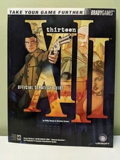 XIII (Thirteen) Official Strategy Guide Brady Xbox Game Cube PS2 PC Ubisoft