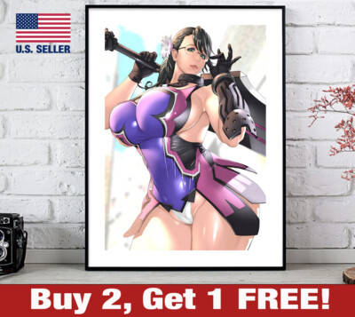 Queen's Blade Cattleya Poster 18'' x 24'' Print Anime Queens Wall Art 1
