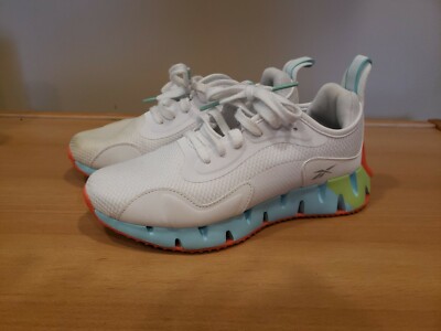 Reebok Zig Dynamica Running Shoe, Women's Size 7 White