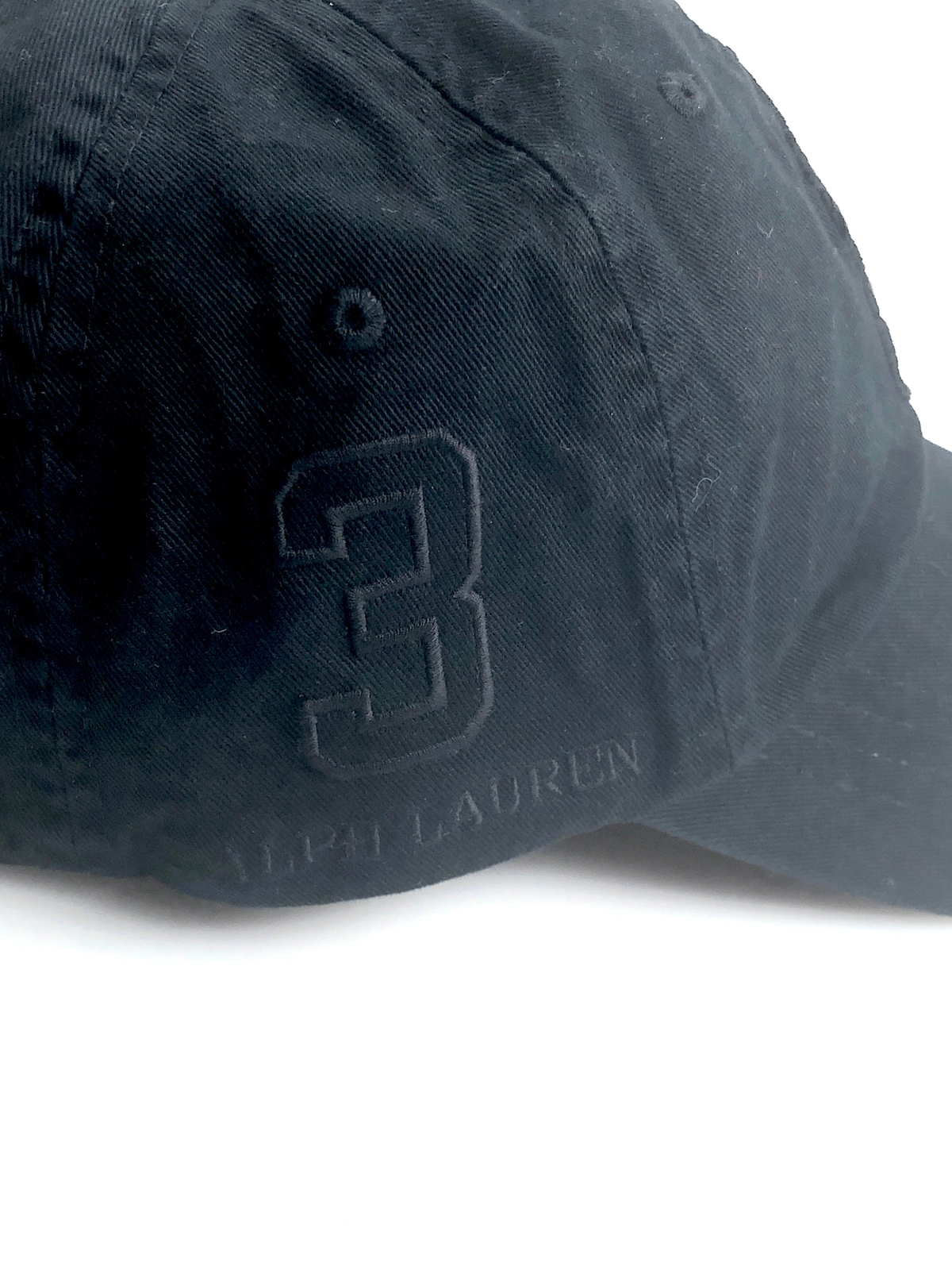 POLO RALPH LAUREN BIG PONY BERRETTO NERO CINTURINO IN PELLE NERO CAPPELLO CHINO NUOVA CON ETICHETTE