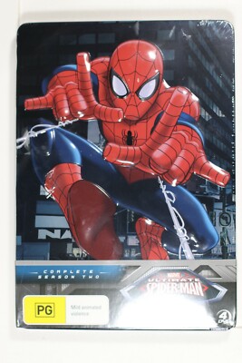 Ultimate Spider-Man : Season 2 - 3D Metal Case  Region 4 New(Loose Disc) (D1080)