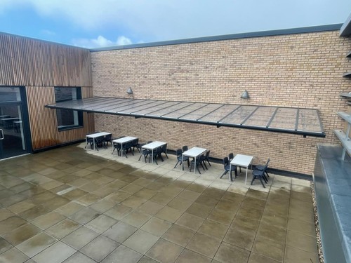CanopyWorld - Aluminium Awning Shelter Front/Back Clear PolyCarbonate Glazing - Picture 23 of 34