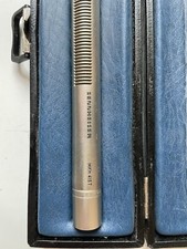 Sennheiser Mkh 415t Microphone Vintage In Original Black Box With Blue Interior.