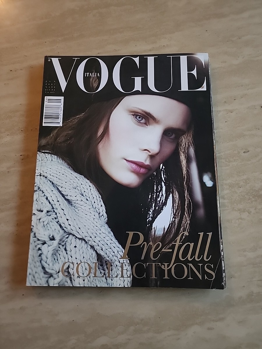 Vogue Italia Magazine June 2007 Adina Fohlin by Steven Meisel No