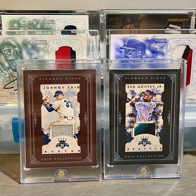 Topps Dynasty / Diamond Kings - Jersey Patch Cards - Signature 