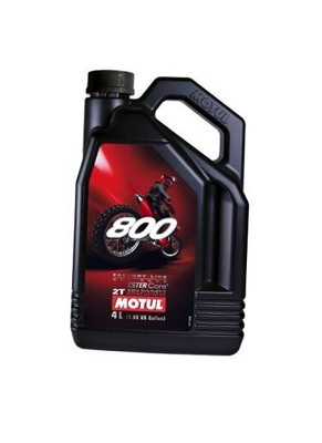  800 2T Factory Line 100% Synthetic Off Road 2-Stroke Engine Oil 4L (104039) 