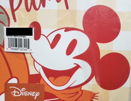 2 tovagliette posteriori in vinile/schiuma, diametro 15", Disney, Topolino, caduta, Hey Pumpkin, Ko - Foto 11 di 16