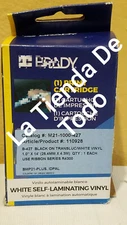 SELF LAMINATING CABLE LABEL CARTRIDGE FITS M21-1000-427 &110928 FOR BMP21 READ