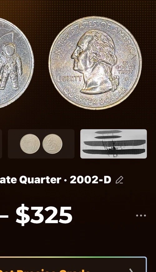 Rare Coin, 2002 US Ohio Quarter, Mint Condition D Mint Mark - Image 2 of 2