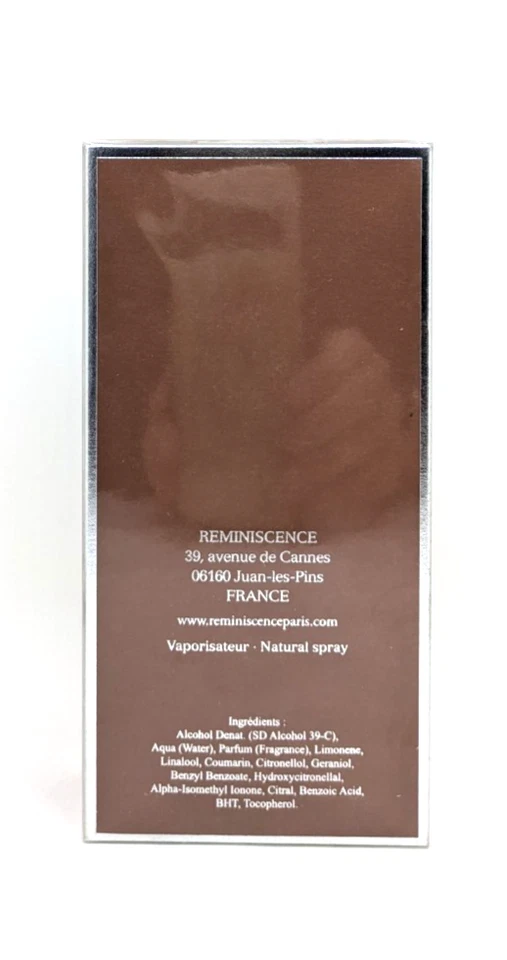 Reminescence Paris Patchouli Pour Homme EDT 100 ml Spray - Immagine 2 di 3