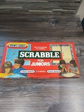 Vintage Scrabble For Juniors By Spears Games - 2 x Word Games For Children