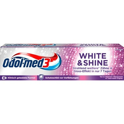 Odol-med3  WHITE & SHINE Zahnpasta 75 ml