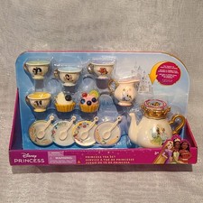 Disney Parks Princess Magical Tea Set w/ Sound 2025 Cinderella Tiana Mulan NEW