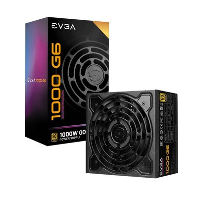 EVGA 220-G6-1000-X1 Power Supply Unit 1000 W  24-Pin Atx Black ~E~
