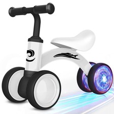 Colorful Lighting Baby Balance Bike Toys for 1 Year Old Boy Girl Gifts, 10-36...