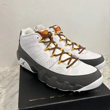 Nike Air Jordan 9 Retro NRG US OPEN Cool Grey White Golf NEW Shoes Men's Size 12
