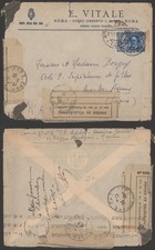 Italy 1932 - Cover to France - Damaged by Post Office G368
