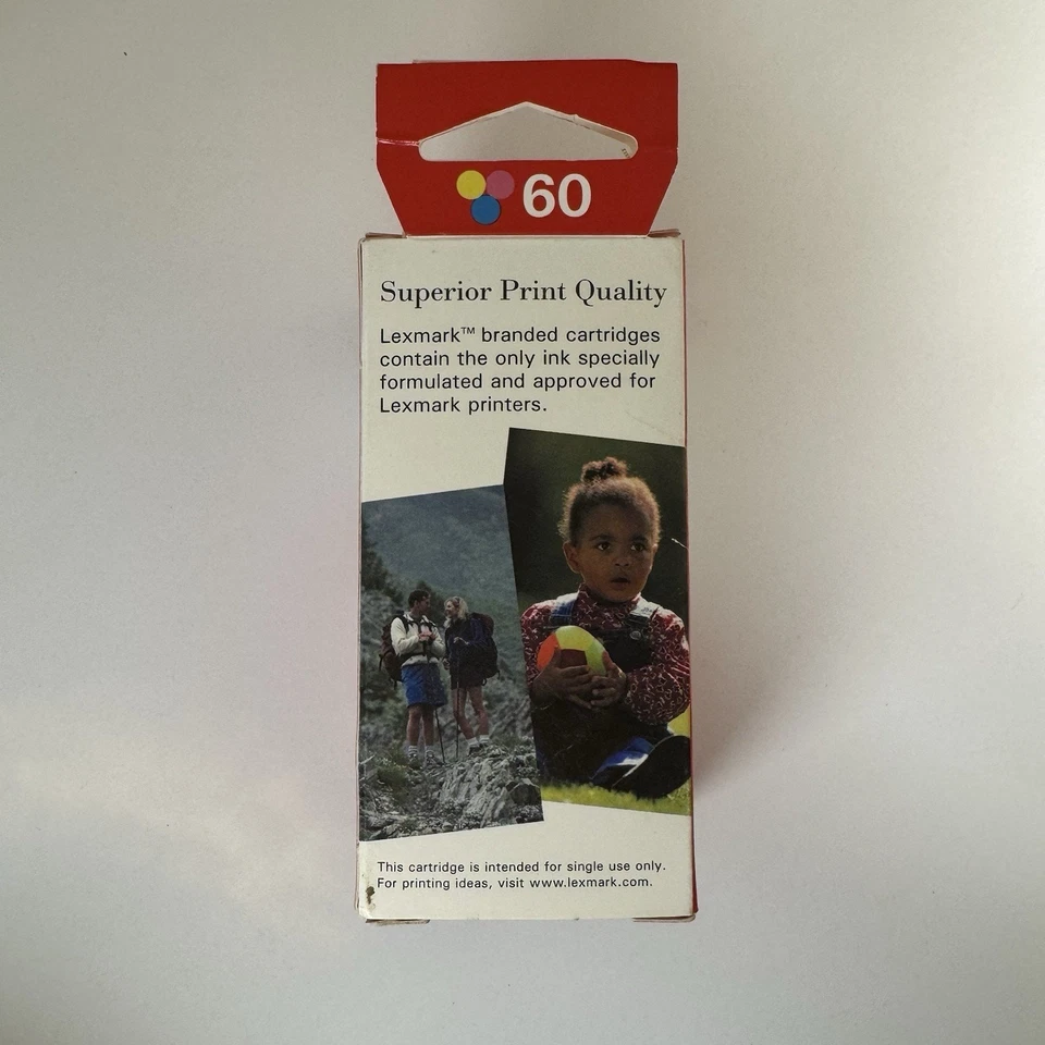 ¡¡Sellado en caja!! Cartucho de tinta Lexmark 60 colores 17g0060 original OEM Foto 3 de 4