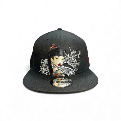 New Era 9FIFTY Tokidoki Snapback Cap Hat Asian Girl Hakuryuu White Dragon NWOT