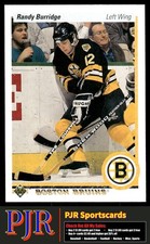 Randy Burridge 1990-91 Upper Deck #196 Boston Bruins