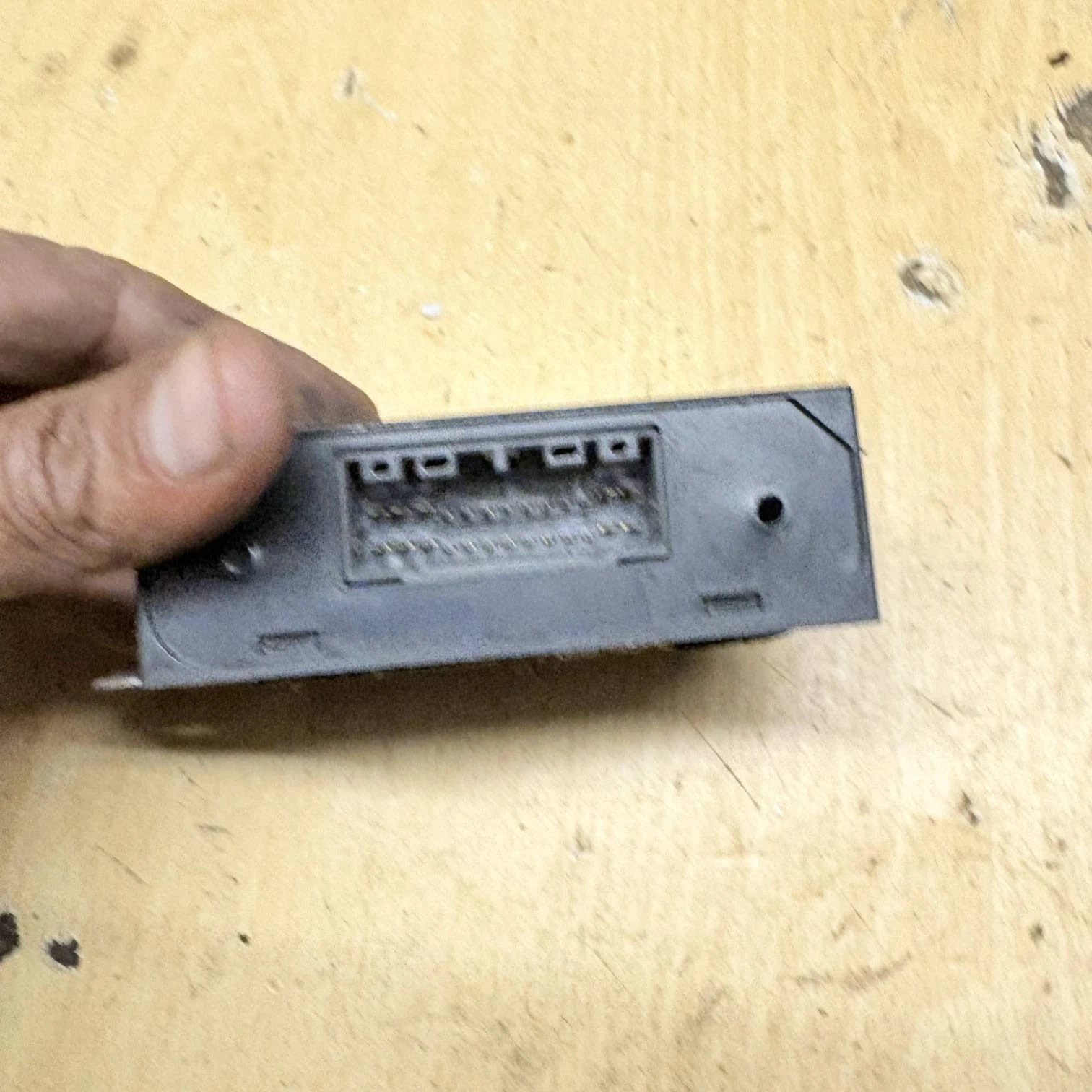 Toyota alarm ECU electrical connector reference