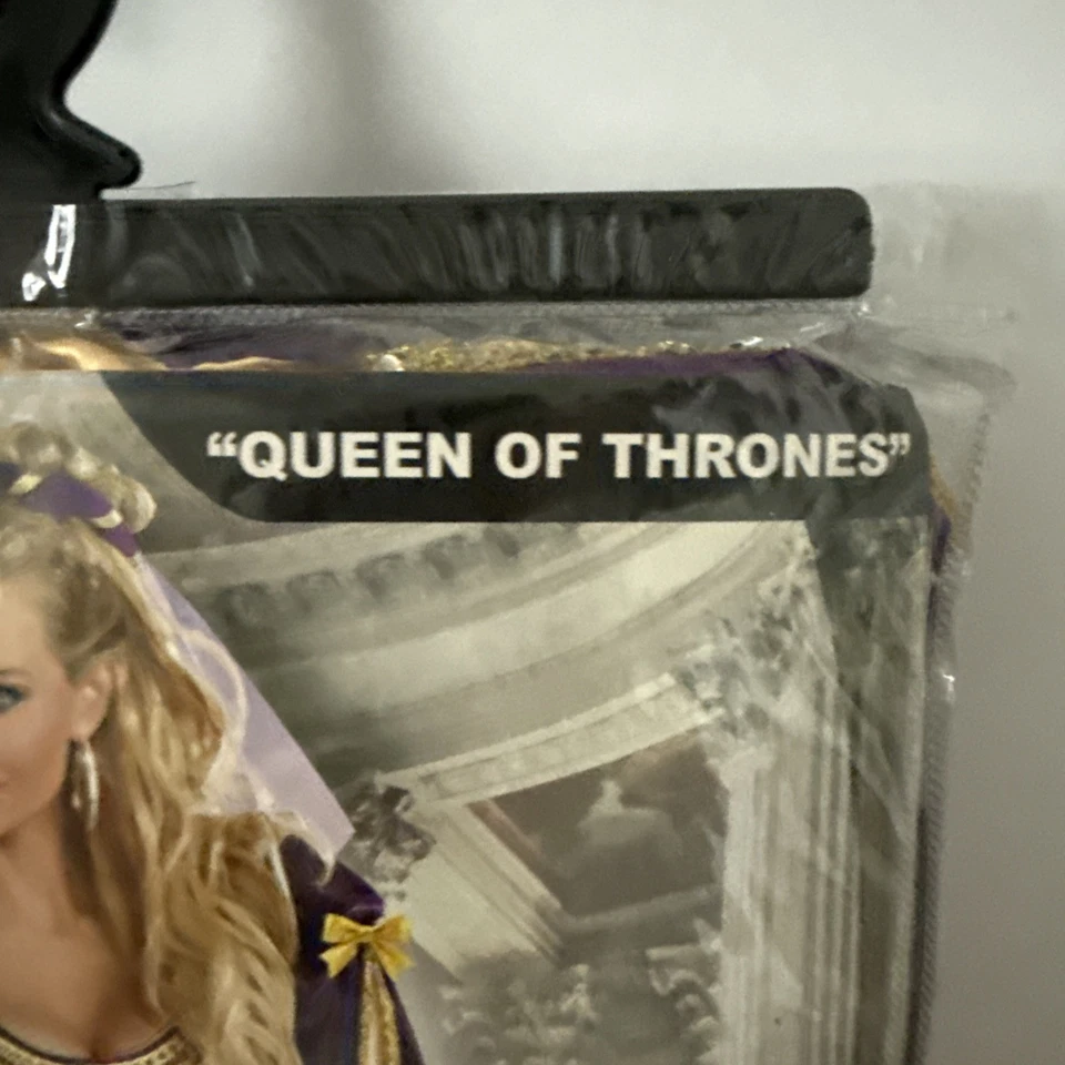 Vestido Disfraz Dreamgirl Reina de Tronos Renacimiento Mujer Talla Pequeña Nuevo con Etiquetas $65 Foto 3 de 4