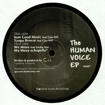 SCOTT GROOVES - The Human Voice EP - Vinyl (12'')