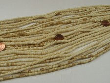 25 Strands 15" India Handmade Assorted Water Buffalo Bone Beads Lot QBQ-15   
