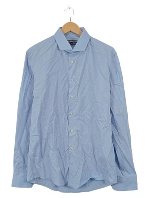 DRYKORN Chemise Business Homme Bleu Coton Uni (EU 42, INT XL) - Photo 1/3