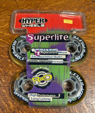 Vintage Hyper Wheels 1995 Superlite Made in USA Inline Skate Replacement Wheels