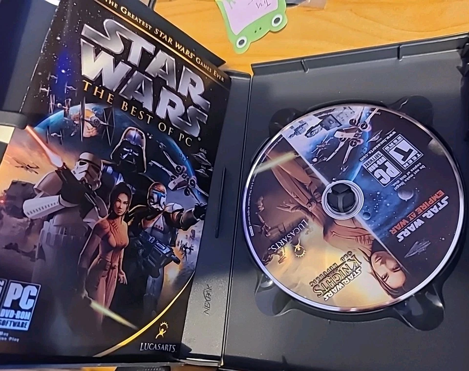 Star Wars: The Best of PC (PC, 2006) Lucas Arts, Pre-owned in Case - Image 2 of 4