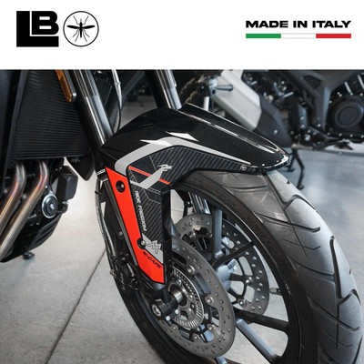 labelbike - 3D Sticker Motorfiets Tankpad Decoratie en Bescherming in Hars met Officiële Licentie Moto Morini X-Cape 700 2025 - Kleur Carbon Black Red