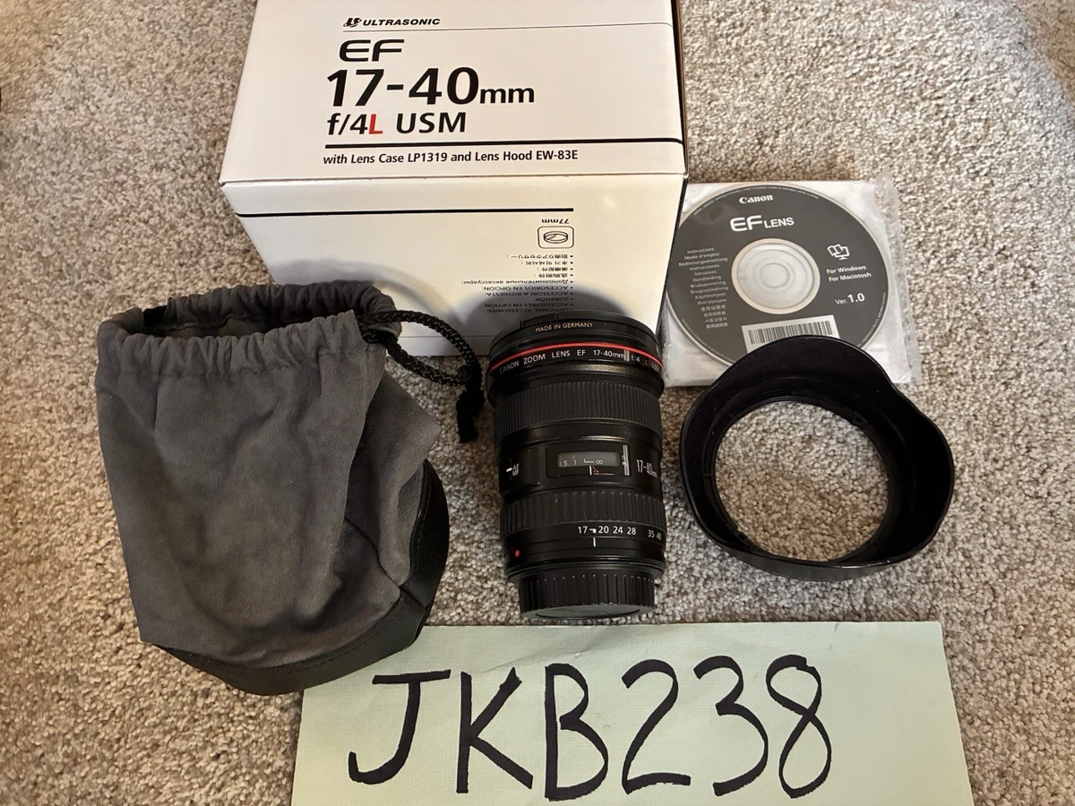 Canon EF f/4 Camera Lenses 17-40mm Focal for sale | eBay