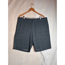 Callaway Mens Grey Micro Pattern Golf Shorts Sz 38 Stretch Performance