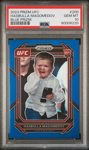 Hasbulla Magomedov [Blue] #200 2023 Panini Prizm UFC card