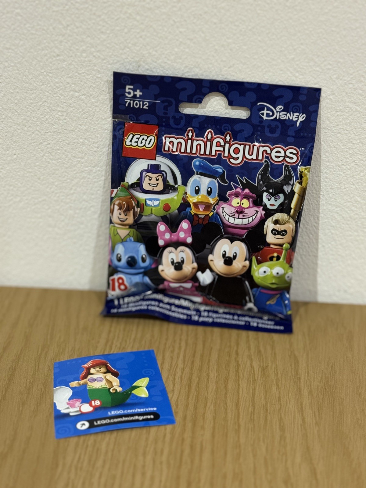 [Rare&Retire] Lego Disney Series 1 Minifigures 71012 Ariel - New & Resealed