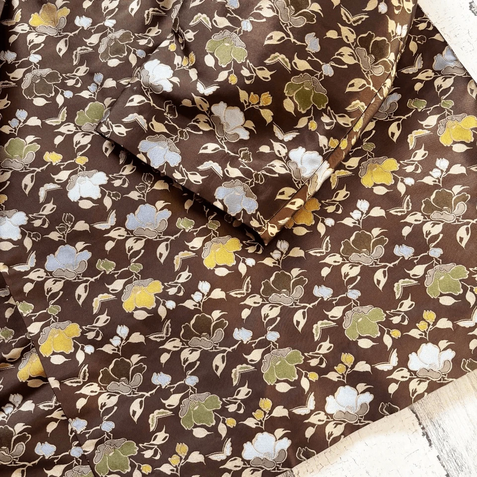 Blazer Eskandar Seda Texturizado Floral Frente Abierto Talla 10/12 Foto 2 de 3