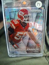 2014 Panini Prizm - Derrick Johnson #88 Light Blue Wave Prizm /99